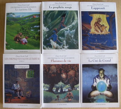 Les six tomes des Chroniques d'Alvin le Faiseur